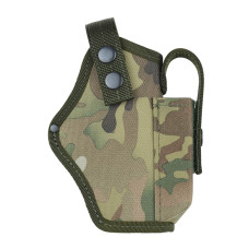 Кобура поясна S&M для Glock 17 з чохлом під магазин синтетична мультикам (КС1)